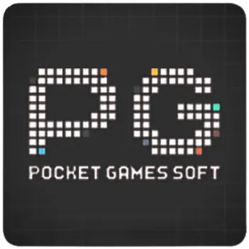 โลโก้ค่าย PG Slot Pocket Games Soft LEO-INTER 2025